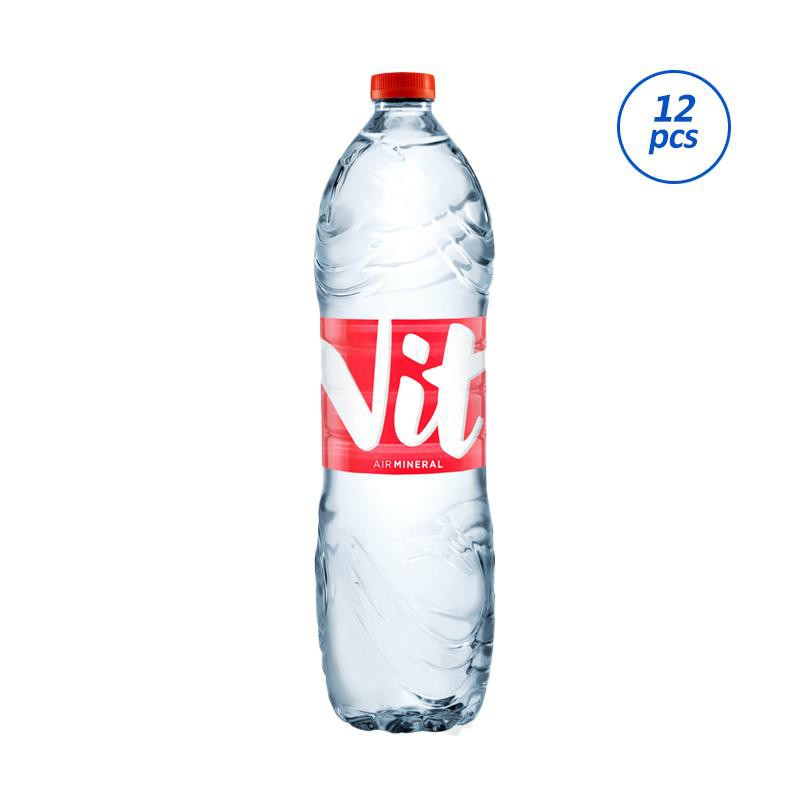 

VIT Air Mineral Botol Besar @12 x 1500ml - Air Minum