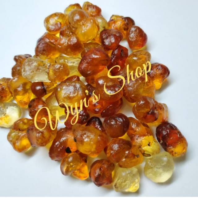 

Peach Gum Super Pearl Grade A Bersih Ukuran Sedang