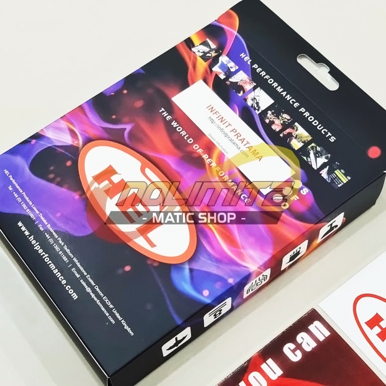 Selang Rem Brake Line Racing HEL Infinit Merah ABS PCX 150 Lokal