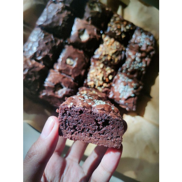 

Fudgy brownies