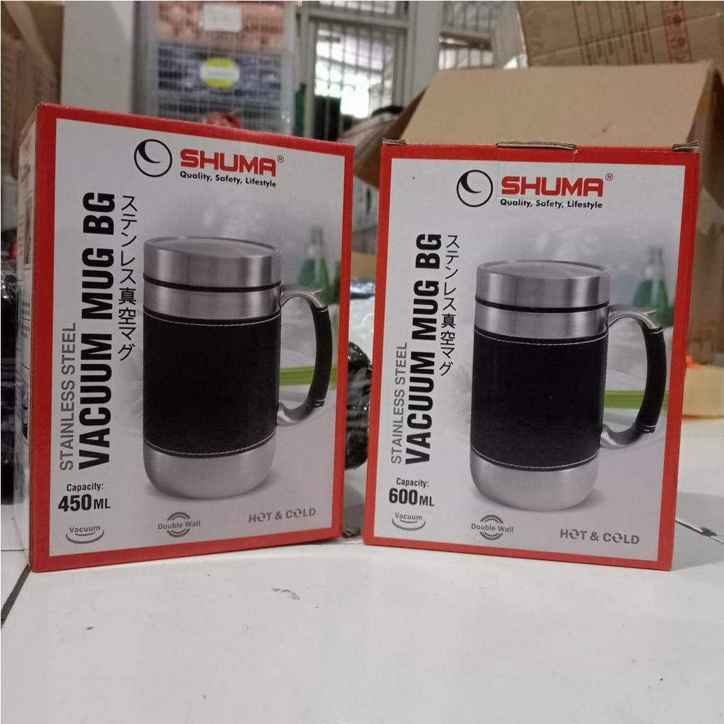 STV Shuma Vacuum Mug Gelas Stainless Steel Tahan panas dingin hingga 10 Jam 600ml 450ml