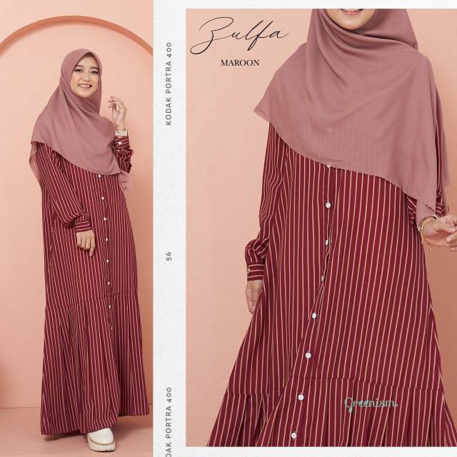 [GREENISM] ZULFA DRESS