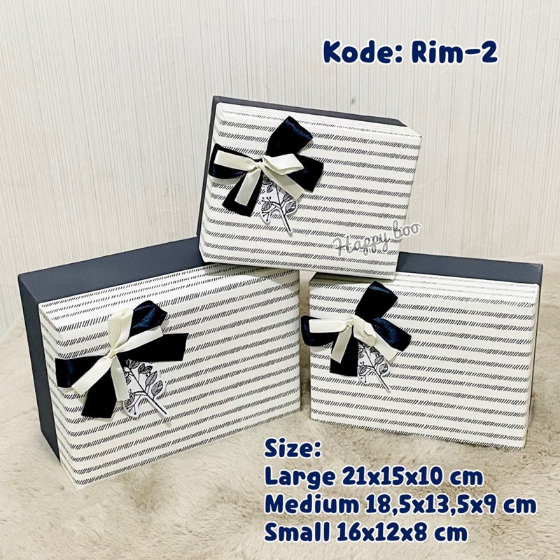 box kado kotak kado hampers gift box rim2 set 3 susun small large medium kotak hampers premium