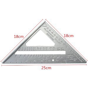 

Jual Penggaris Segitiga Siku 7 Inch Aluminum Alloy Speed Square Protractor RT07AA Diskon