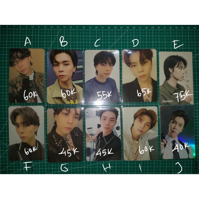 PHOTOCARD PC JOHNNY KIHNO FAVORITE,GITD GLOW IN THE DARK,UNIVERSE PHOTOBOOK VER PB VER,THE FINAL ROU