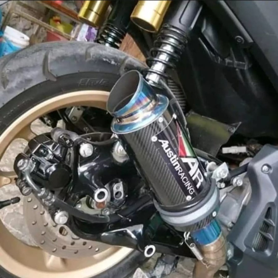 Knalpot Austin Racing Aerox 155 Aerox155 Lexi 125 Tinggal Pakai - Lexi Murah