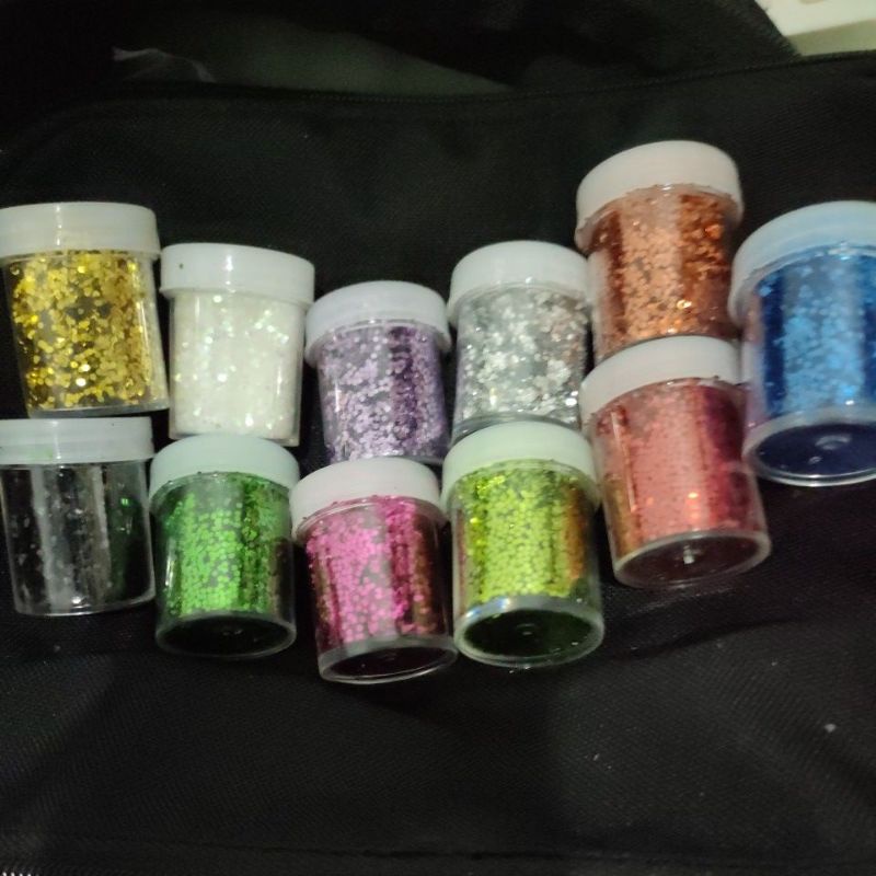 

SET!! GLITTER KASAR MURAH (1SET ISI 12) / SLIME / ART