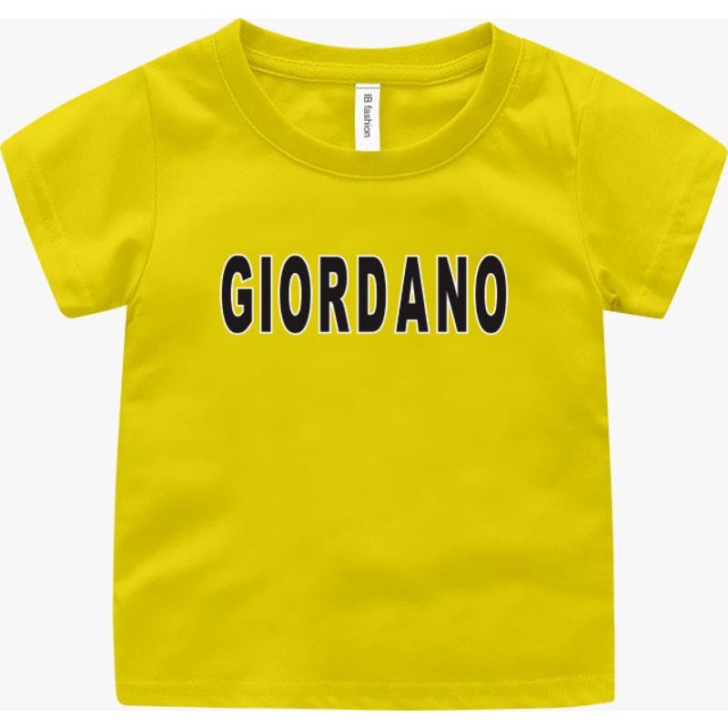 Baju kaos Anak Laki Laki &amp; Perempuan Usia 2-10 Tahun Kaos Oblong Anak G0rD4no T Shirt Anak ank Baju Ank Murah