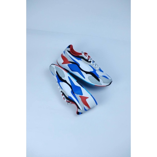 PUMA RS-X PUZZLE "puma white / hi-ress blue"