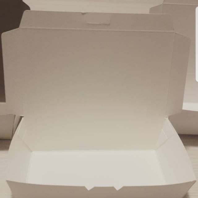 

paper lunch box M / paper lunchbox / packaging makanan