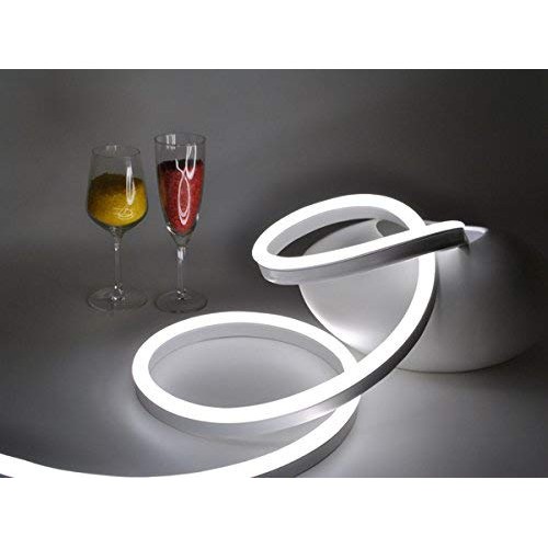 Lampu LED Neon Flex Flexible Sign Strip Waterproof IP65 Lights Silicone Tube White Putih