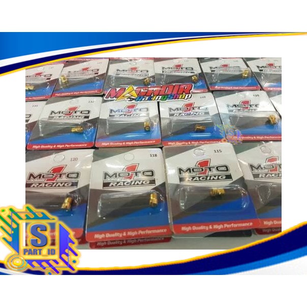 Spuyer Main Jet Karbu/Karburator Keihin PE 28 / Ninja R Uk. 100 - 160 Terpopuler