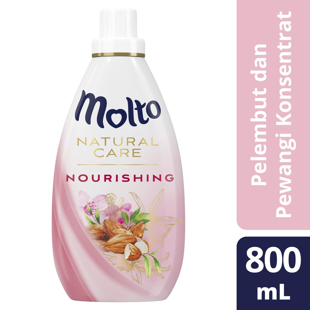 Molto Pelembut Dan Pewangi Pakaian Nourishing Protect Botol 800Ml
