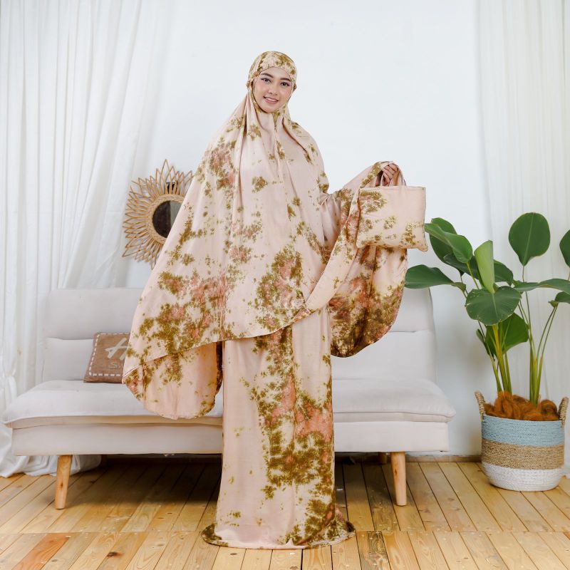 MUKENA RAYON / MUKENA BALI DEWASA / MUKENA DEWASA / MUKENA TRAVELING / MUKENA HOMEMADE RINTIK SALWA AYESHA DAISY AMALIA - STANDAR