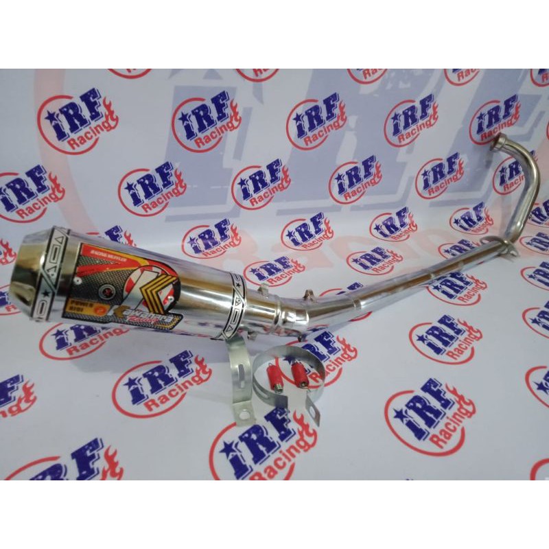 knalpot racing Kawahara buat motor Jupiter mx old,Jupiter MX new