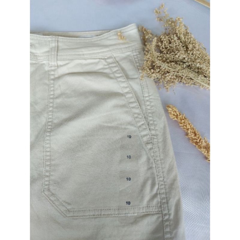 (Part1 sz 0-8)G*P HIGH RISE GIRLFRIEND KHAKIS STRAIGHT PANTS