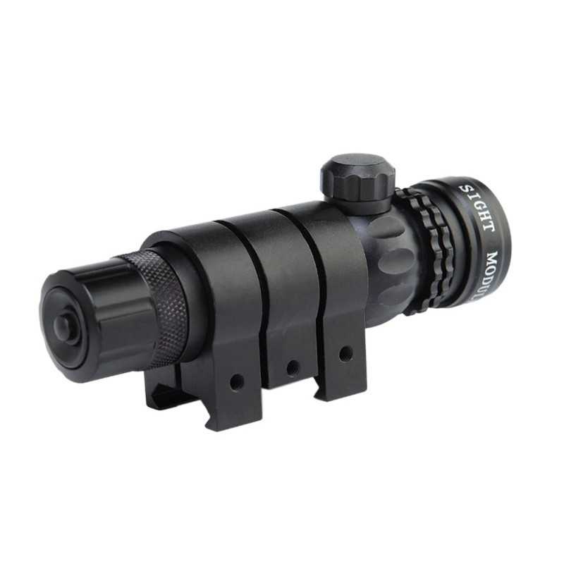 IDN TECH - TaffLED Tactical Green Dot Laser Scope Mount+Baterai+Charger - JG-1