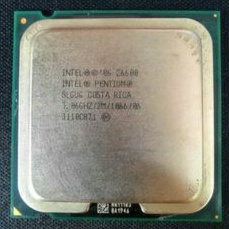 processor intel pentium 2 core e6600