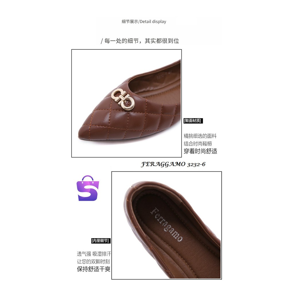 SEPATU WANITA FLAT SHOES 3232-6