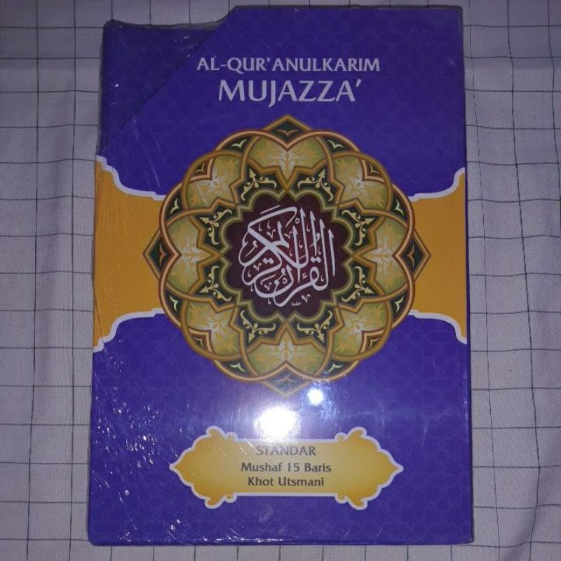 

HANYA WADAH BOX SAJA!! TANPA AL QURAN, BOX MUJAZA B5