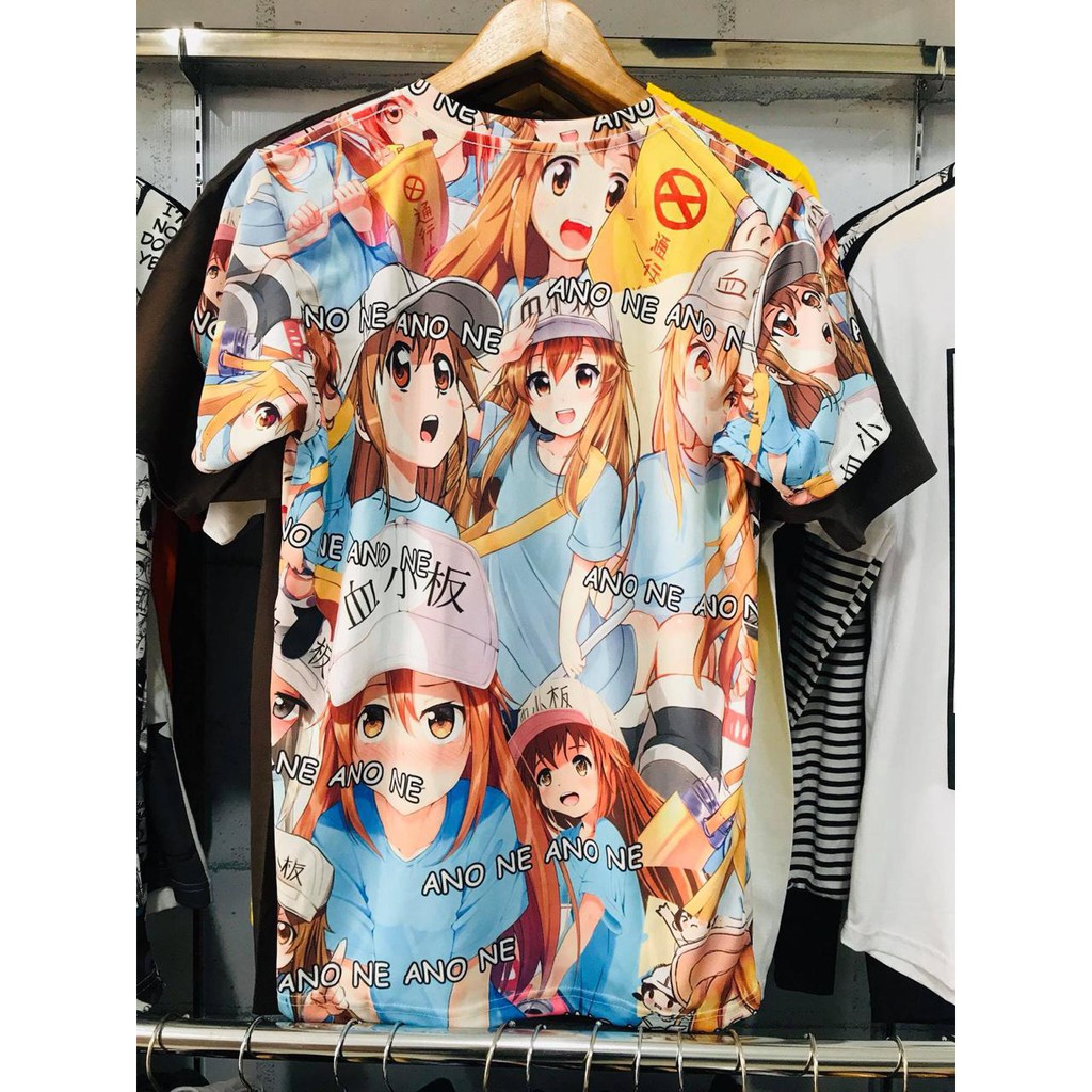 Tshirt Anone Fullprint Hataraku Saibou