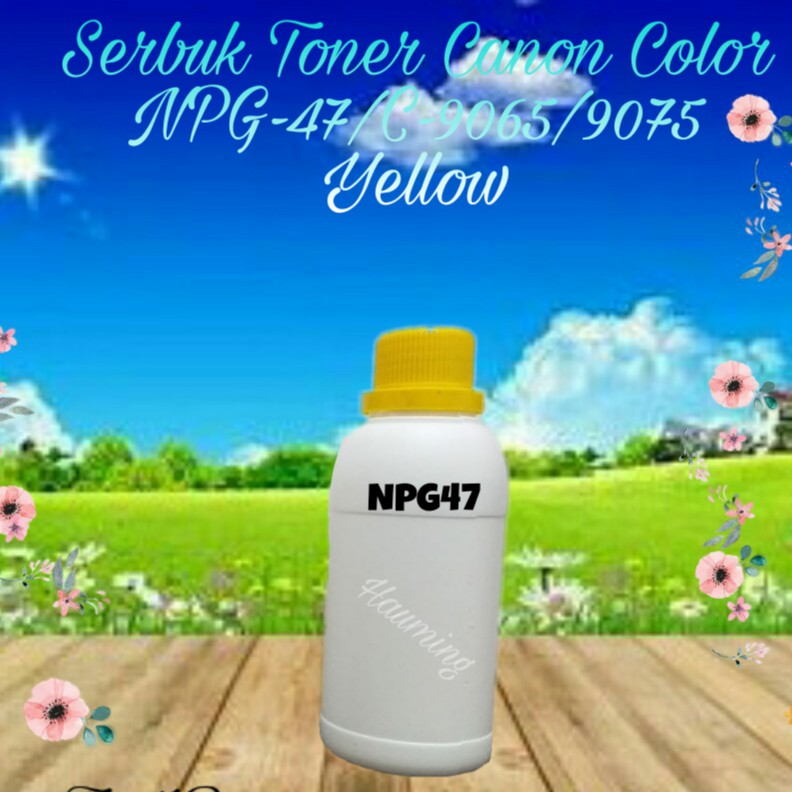 Serbuk Toner Canon Advance IR ADV NPG47 NPG-47 C9065 C9075 C-9065 9075 IRC9065 IRC9075 Yellow