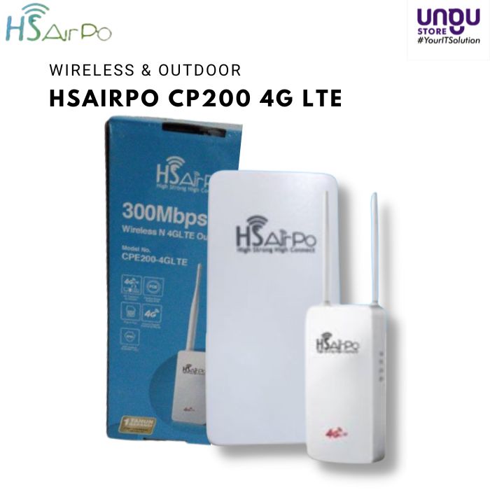 Jual Wireless HsAirpo CPE200 4G LTE Router Modem Outdoor Shopee Indonesia
