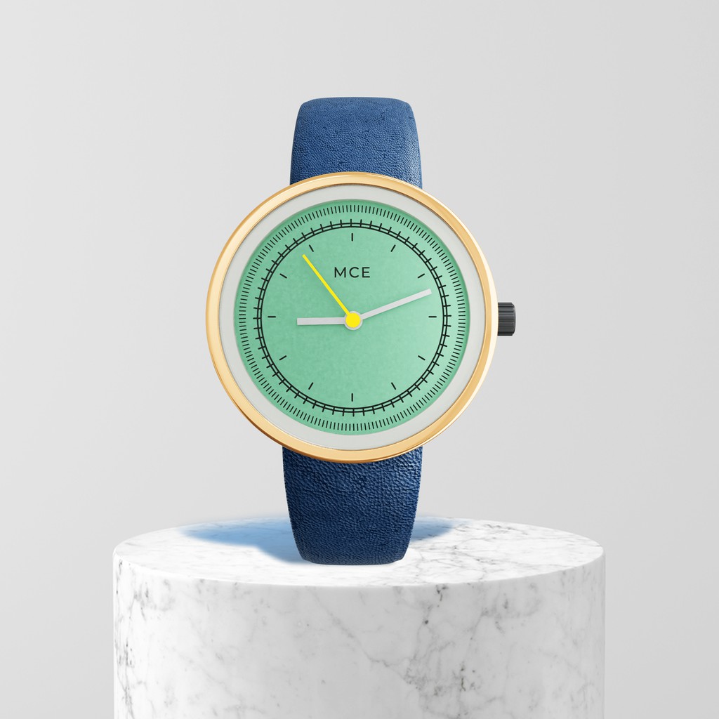 MCE Jam Tangan Wanita Guinevere (Gold Navy )