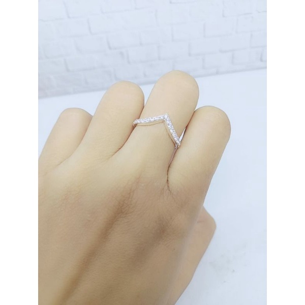 CINCIN PERAK ASLI SILVER 925 LAPIS EMAS / CINCIN LISTRING AUREL MP FULL/ CINCIN PERAK FASHION TERBARU