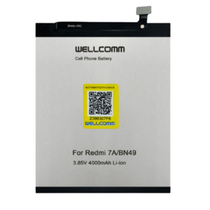 Batre Battery Baterai Redmi 7A / BN49 Ori Wellcomm