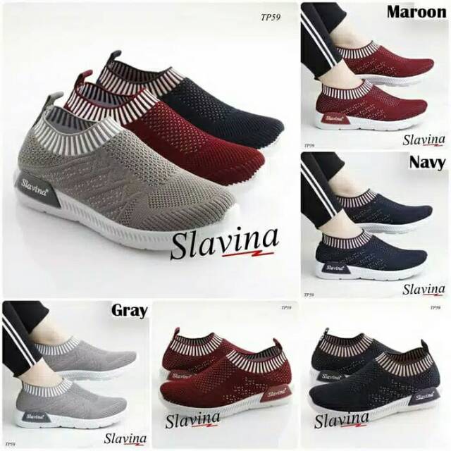 Sepatu SlipOn Fashion Venom Wanita Cewek Men  BO 14