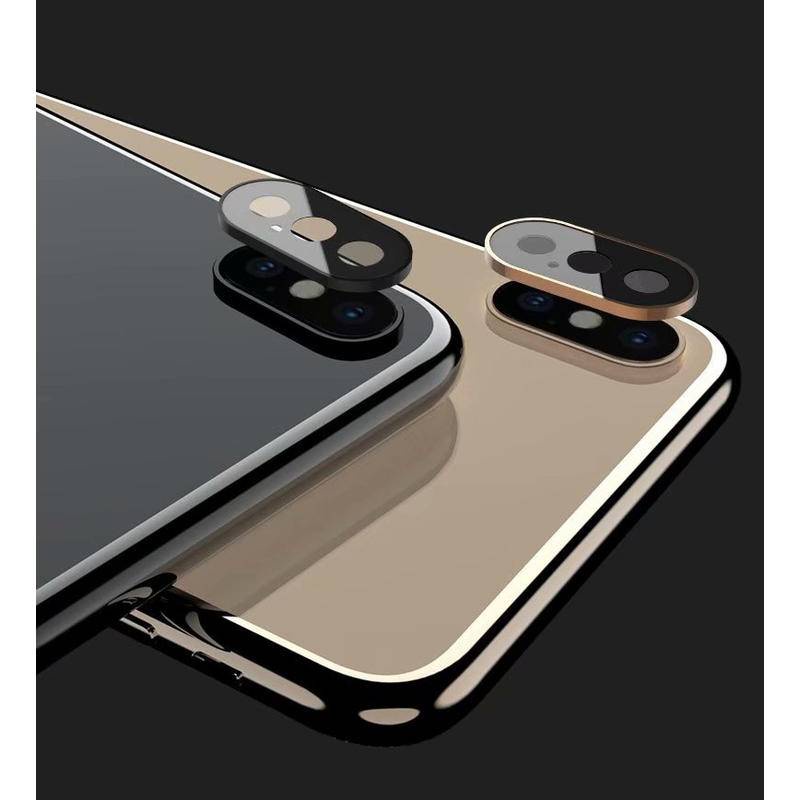 1 Pc Pelindung Lensa Kamera Belakang Bahan Tempered Glass Untuk iphone X XS MAX XR