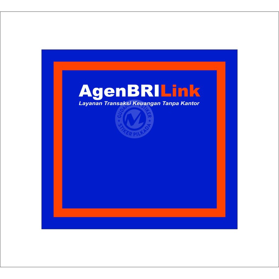 stiker vinyl meja agen brilink simple
