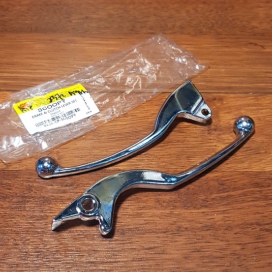 HANDLE REM KANAN KIRI SCOOPY KARBU CHROME SYS