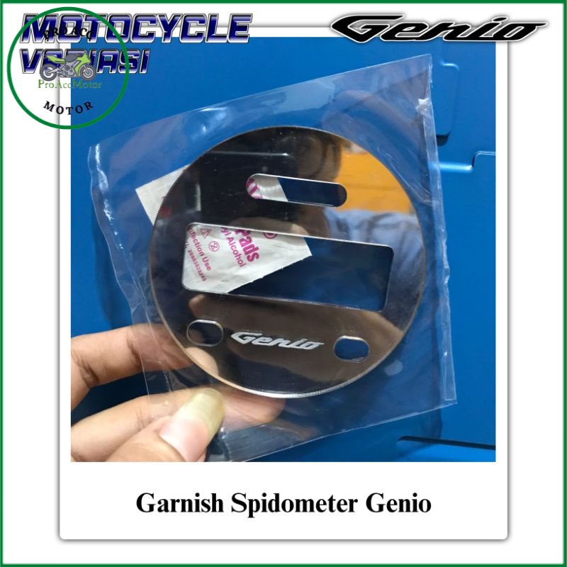 Garnish Speedometer Genio Garnis Cover Spidometer Genio Antigores Spidometer Genio (bisa cod)