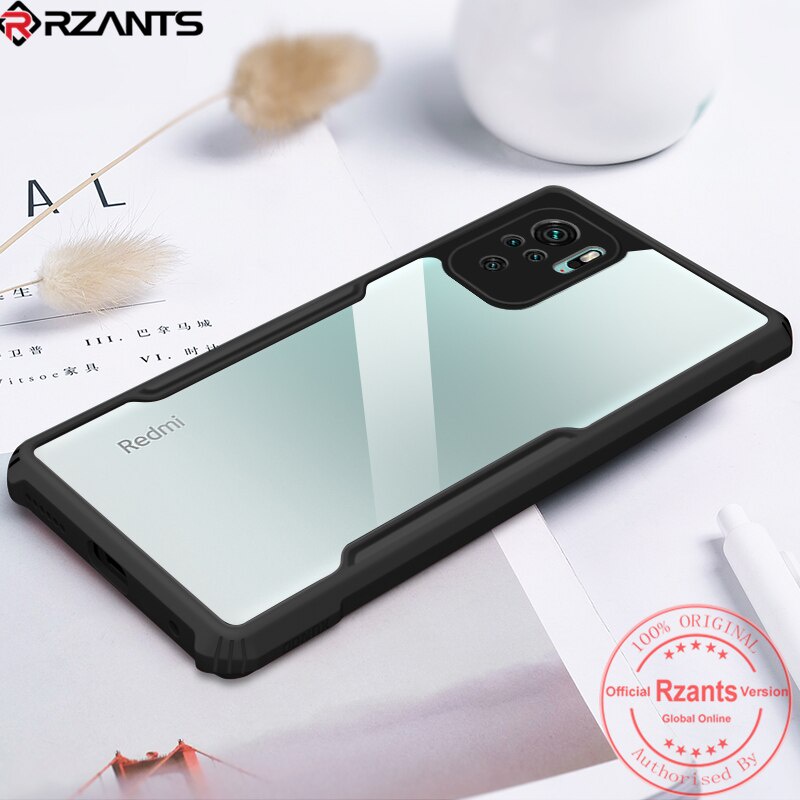 Case Xiaomi Redmi Note 10 Armor Fusion Shockproof Transparent Premium Casing