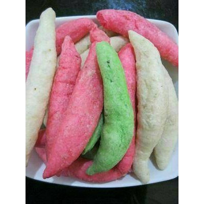100 GRAM KUE Widaran warna-warni kue gabus KUE TRADISIONAL manis Enak RENYAH NAGIH