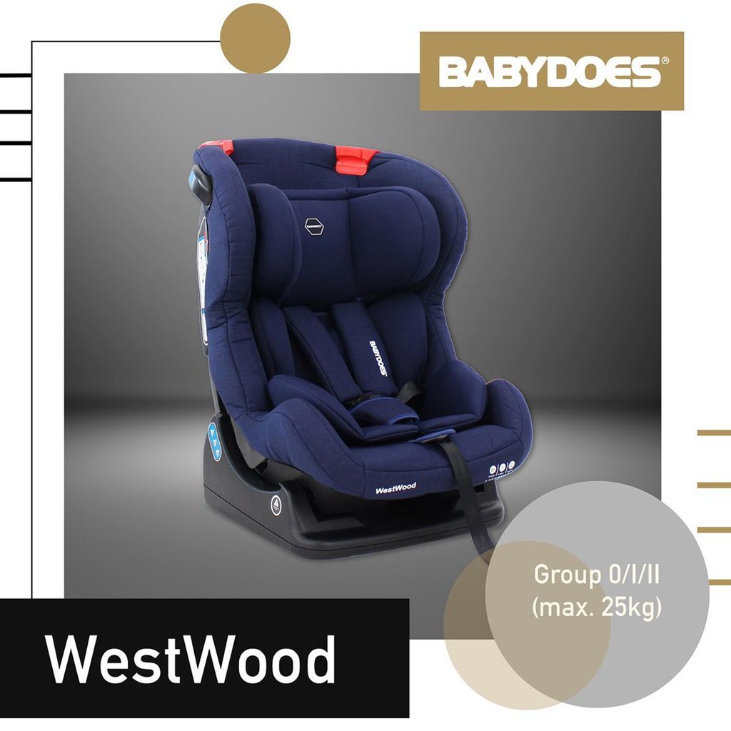 carseat babydoes westwood kursi bayi