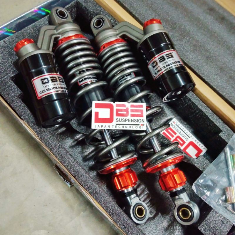 Shock Shockbreaker Tabung DBS Black Titan 280 320 340 Skok Copy KTC CB GL Jupiter Z RX Nmax Aerox CB