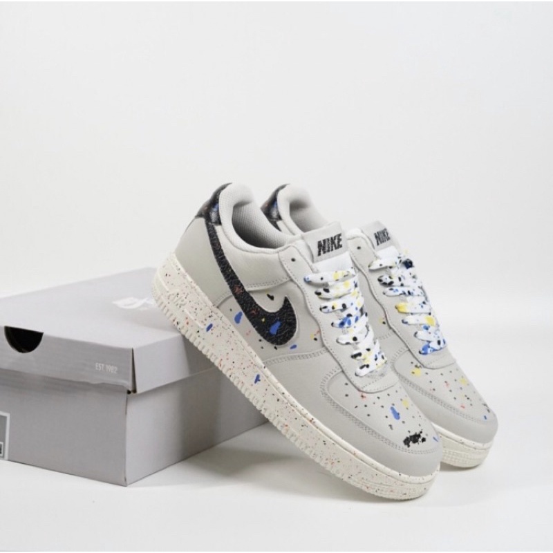 NIKE AIR FORCE 1 LOW PAINT ORIGINAL SIZE 43