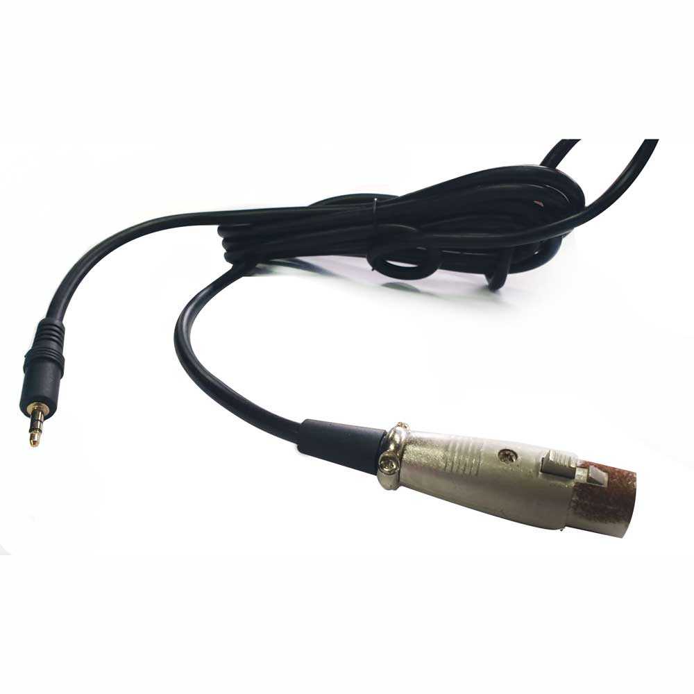 IDN TECH - Kabel 3.5mm to XLR Karaoke Mic Berkarat 2M AV129 (OBRAL/DEFECT)