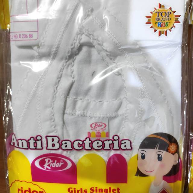 SINGLET ANAK WANITA RIDER  / GT MAN PUTIH 206BB, PROMO 1 PCS UKURAN S-M-L-XL, ORIGINAL, ASLI, ADEM BENER