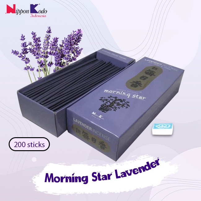 Dupa/Hio Stick Jepang Harum Wangi Aromaterapi Morning Star Lavender