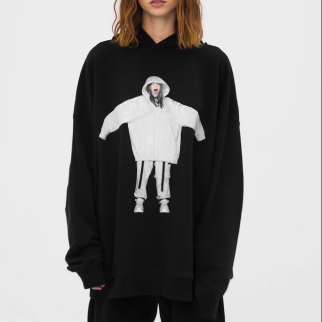 billie eilish bershka hoodie