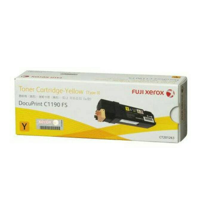 Toner Xerox docuprint 1190fs yellow