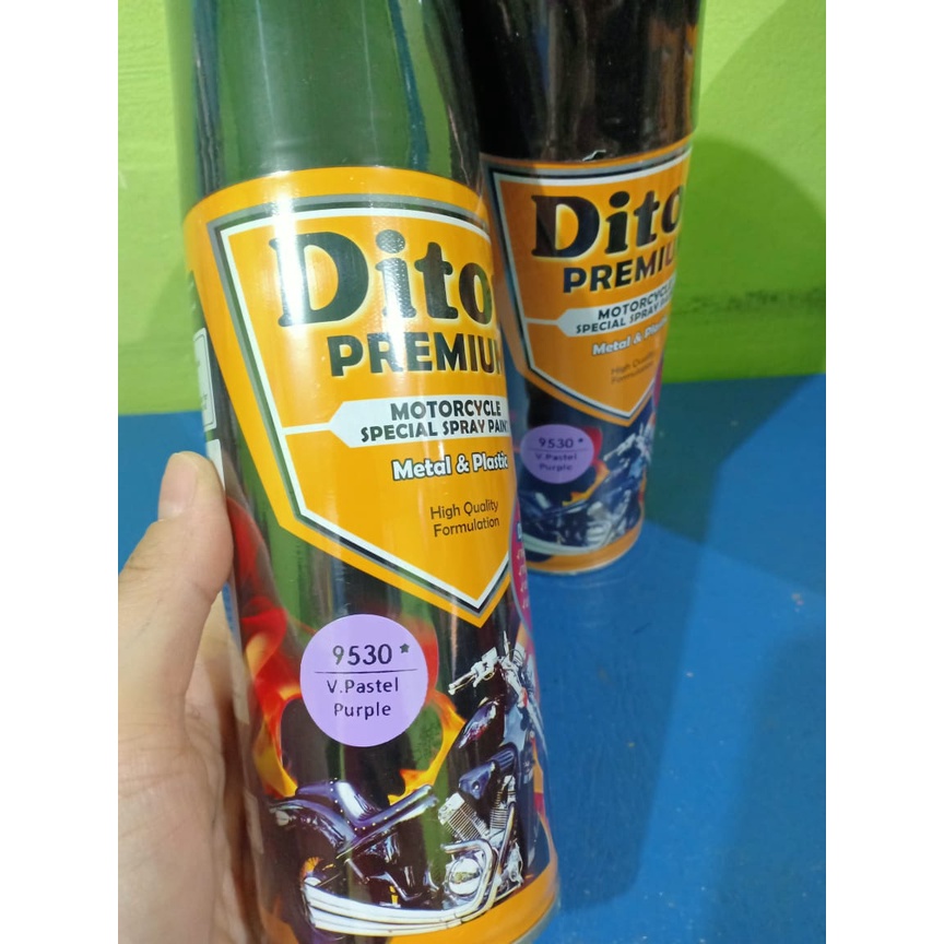 DITON Premium Pastel Collection Pilok Pilox Cat Semprot Warna Vespa / V 9530** Pastel Purple Pastel Ungu (400cc)