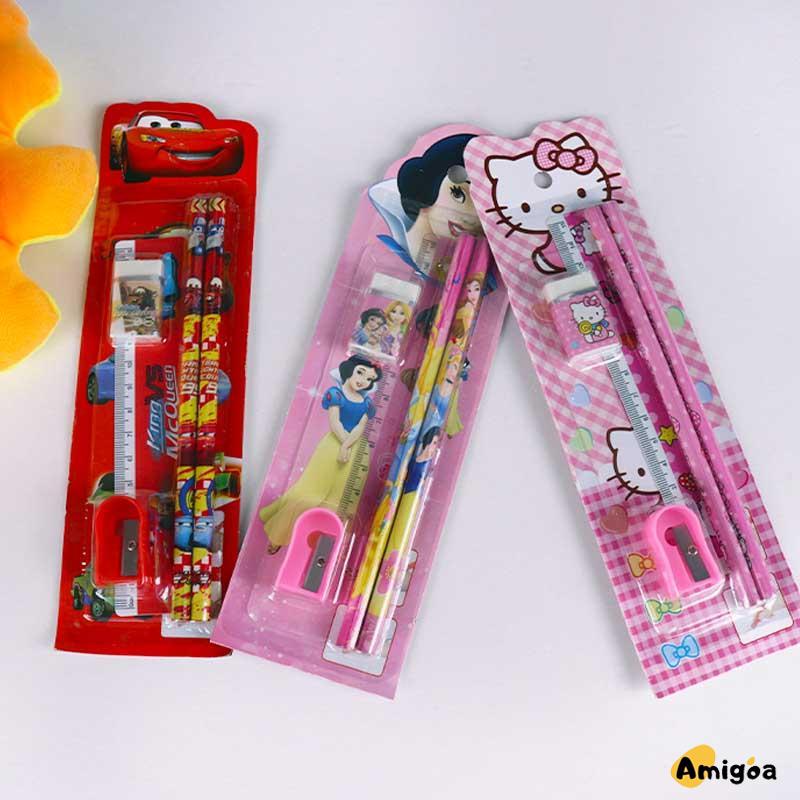 5pcs Siswa Kreatif Set Kartun Kartun Lucu Kindergarten Festival Kecil Hadiah Kecil - AG2