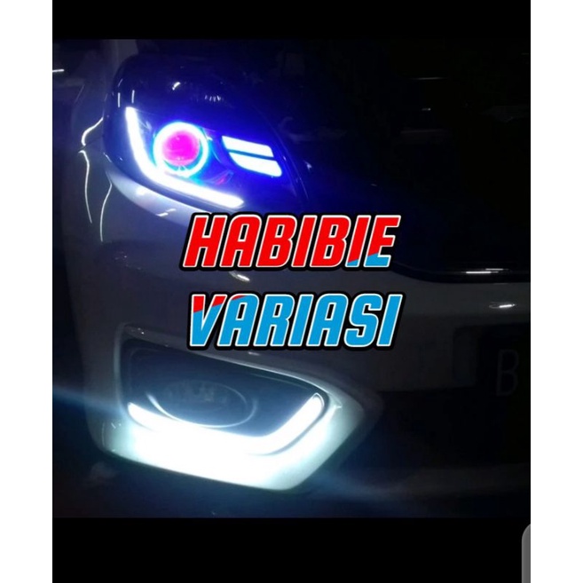 Headlamp Mobilio RS 2014-2018.Lampu Custom Mobilio RS 2014-2018 LED Projector Proji Lazy Eyes