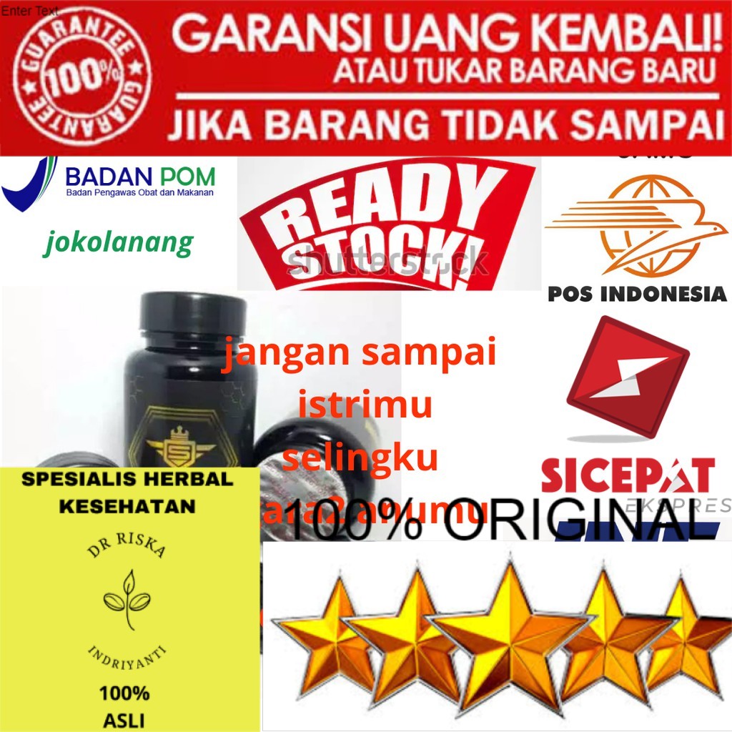 100% ASLI Terbukti Suprema Original Besar Panjang Kuat Tahan Lama Permanen Ampuh Supremasi Pembesar