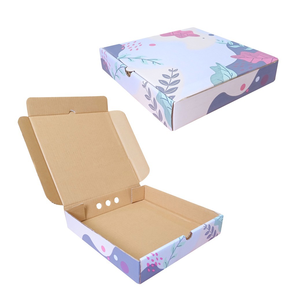 

Box 25x25x5 cm ( kuker 250 gram isi 4 )